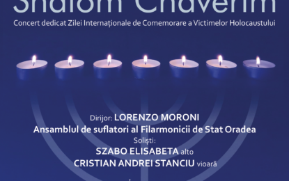 Concert Shalom Chaverim la Filarmonica de Stat Oradea