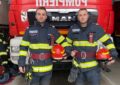 Alături de semeni la orice oră și în orice condiții: pompierii Florin și Andrei, oricând în sprijinul oamenilor
