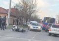 Un motociclist a ajuns la spital în urma unui accident produs pe str Oneștilor