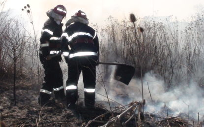 ARDEREA VEGETAȚIEI USCATE ESTE STRICT INTERZISĂ!