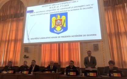 Sesiune de informare a securității la incediu