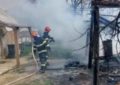 Incendiu violent în localitatea Telechiu