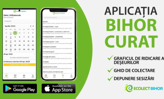 S-a lansat aplicația Bihor Curat – WasteBook