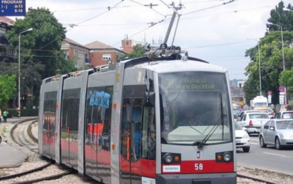 Se întrerupe circulația tramvaielor la sfârșitul săptămânii pe tronsonul  Cap linie Pod CFR – Calea Aradului/ str. Aviatorilor