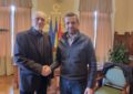 Maestrul dirijor Ács János, în vizită la primarul Oradiei, Florin Birta