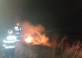 Incendii de vegetație uscată în patru localități din Bihor