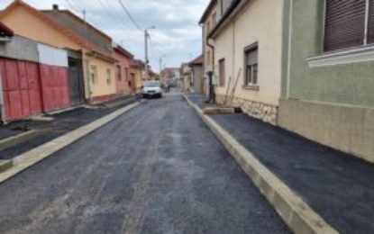 Modernizarea străzii Ioan Ciordaș, aproape de finalizare