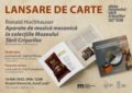 Lansare de carte „Aparate de muzica mecanică”, la Muzeul Memorial „Aurel Lazăr”