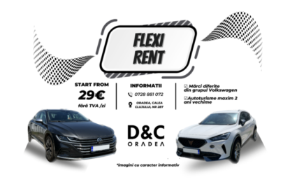 Sunteți în căutarea unei soluții convenabile pentru a vă satisface nevoile tale de mobilitate?  Atunci, Flexi Rent este alegerea perfectă pentru dumnavoastră!