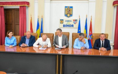 S-a semnat contractul pentru execuția rețelelor de gaz în Nojorid, Oșorhei și Paleu
