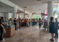 Studenți și elevi, viitori artiști plastici, expun la Biblioteca Universității din Oradea