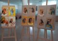 Studenți și elevi, viitori artiști plastici, expun la Biblioteca Universității din Oradea