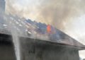 Vremea rea a provocat și un incendiu în județul Bihor