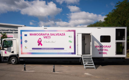 Mamografii gratuite pentru doamnele cu vârsta între 50 – 69 de ani, în perioada 7 – 11 august