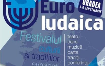 Festivalul Euroiudaica 3 – 9 septembrie 2023