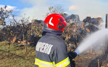 Incendiu de amploare pe strada Matei Corvin din Oradea
