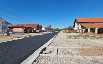 A început asfaltarea străzii Veteranilor din cartierul Ioșia