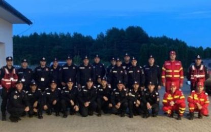 Pompierii militari bihoreni participă la un amplu exercițiu internațional,  în Polonia