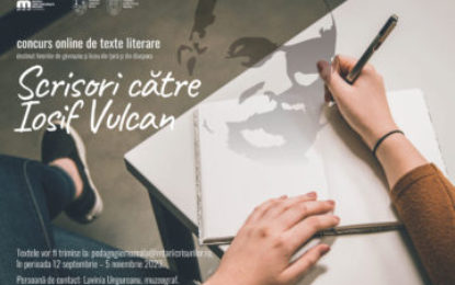 Concurs online la Muzeul Țării Crișurilor: Scrisori către Iosif Vulcan