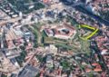 Reabilitarea Cetății Oradea continuă cu consolidarea și restaurarea zidurilor Bastionului Aurit și a curtinei estice