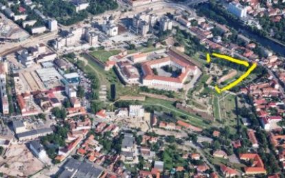 Reabilitarea Cetății Oradea continuă cu consolidarea și restaurarea zidurilor Bastionului Aurit și a curtinei estice
