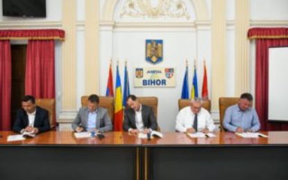 S-a semnat contractul pentru gaz în Aleșd, Aștileu, Tileagd și Țețchea