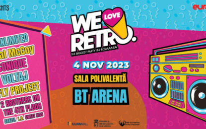 We Love Retro: Show-ul cu cea mai bună muzică a anilor `90 și 2000 revine la Cluj-Napoca, pe 4 noiembrie Prețuri PROMOȚIONALE la primele 2.000 de bilete