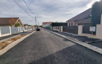 Continuă modernizarea unor străzi din municipiu