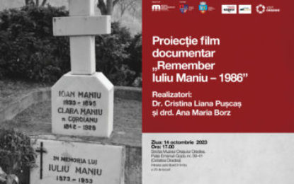 Proiecție film documentar „Remember Iuliu Maniu – 1986”