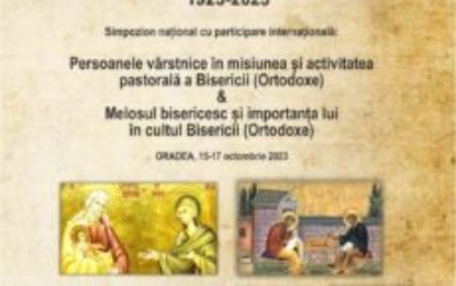 Simpozion național cu participare internațională la Facultatea de Teologie Ortoodxă din Oradea