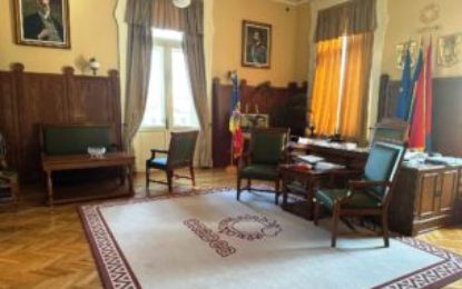 Biroul primarului va putea fi vizitat în cadrul expoziției „Centenarul Constituției României Mari”