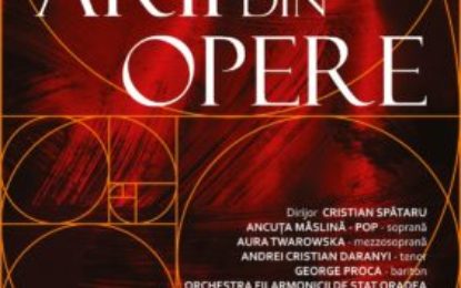 Concert Arii din opere, la Filarmonica de Stat Oradea