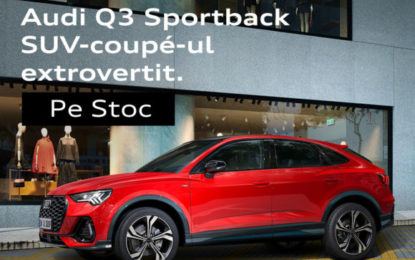 Descoperă eleganța și performanța extraordinară a lui Audi Q3 Sportback la D&C Oradea. Acum în STOC!
