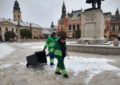 Prima zăpadă: utilajele de deszăpezire au ieșit în teren