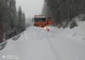 Prima ninsoare în zona montană a județului Bihor