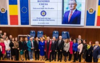 Fostul ministru al Educaţiei, Sorin Mihai Cimpeanu a devenit Dr. Honoris Causa al Universității din Oradea