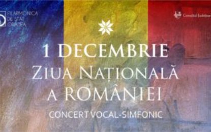 Concert 1 Decembrie Ziua Națională a României
