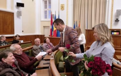 26 de cupluri au fost premiate de primarul Florin Birta, în cadrul ultimei ediții din acest an a evenimentului Nunta de Aur