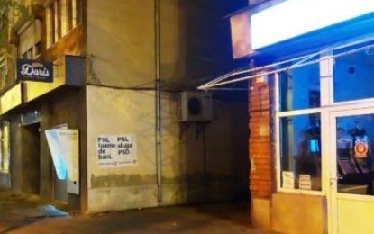 Persoane surprinse și sancționate de Poliția Locală Oradea pentru lipirea de afișe electorale