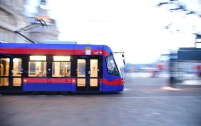 Circulaţia tramvaielor în 9 decembrie