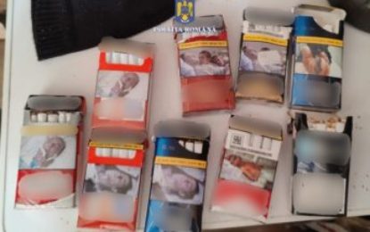 Peste 16 kilograme de tutun pentru fumat și țigarete artizanale, deținute ilegal, de administratorul unei societăți, confiscate de polițiștii bihoreni
