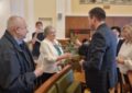 25 de cupluri felicitate la Primăria Oradea, cu prilejul Nunții de Aur