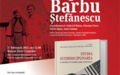 Lansare de carte la Muzeul Ţării Crişurilor: „Studia Interdisciplinaria. In Memoriam Magistri Barbu Ștefănescu”