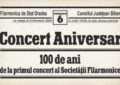 Concert Aniversar la Oradea – 100 de ani de la primul concert al Societății Filarmonice