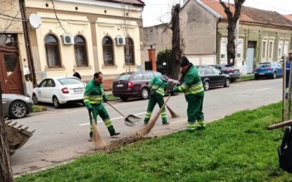 Prima săptămână a campaniei de curățenie de primăvară a vizat zona centrală a orașului