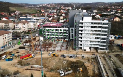 Fundația noului ambulatoriului de la Spitalul Județean a fost deja turnată