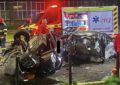 Accident rutier pe strada Dimitrie Cantemir! O maşină a fost ruptă în două!