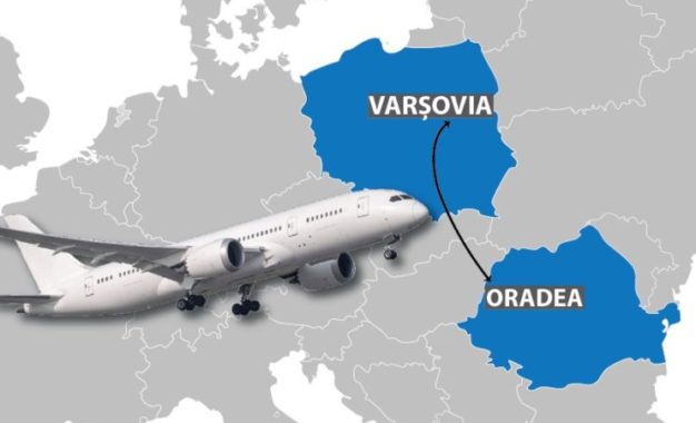 O ofertă pentru zborurile Oradea – Varșovia
