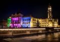 Clădirea Primăriei a fost iluminiată cu ocazia Zilei internaționale a bolilor rare