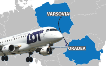 LOT va opera zborurile Oradea – Varșovia